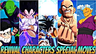 ALL REVIVAL CHARACTERS SPECIAL MOVES 🔥 IN DRAGON BALL LEGENDS