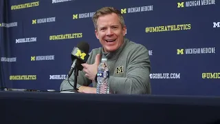 Michigan Basketball: Dusty May meets with the media for his first press conference