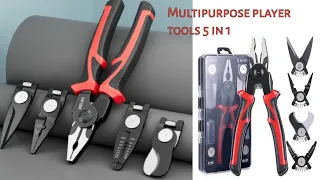 5 in 1 multi purpose player set tools