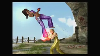 Tekken 5 Christie(Barefoot) vs Nina