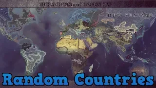 Hearts of iron 4 random country placement + battle royale. №1 США. Стрим