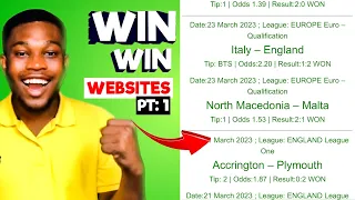 Here is the Best Football Prediction tips Website | Part 1