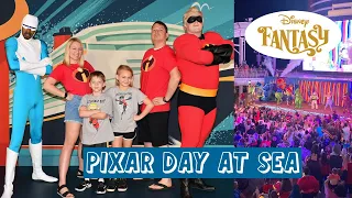 PIXAR DAY AT SEA on Disney Fantasy I Characters, Programming, Shows, Fireworks, Special Menu & More