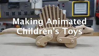 Animated Animal Toys in Wood