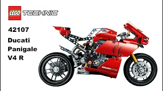 Lego Technic  42107  Ducati Panigale V4 R Speed Build & Review