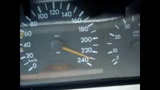 Mercedes-Benz E-240 Top Speed