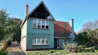 This 1937 Old English/Tudor home was a grand Lady but then it was abandoned