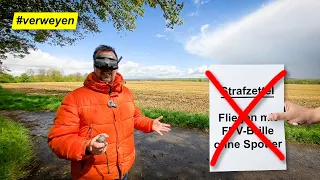 DJI Avata 2 mit FPV-Brille ohne Spotter fliegen. Welche Möglichkeiten gibt es?