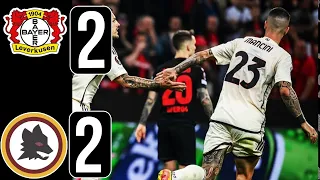 Bayer Leverkusen vs Roma (2-2) HIGHLIGHTS SEMIFINAL Europa League 2024