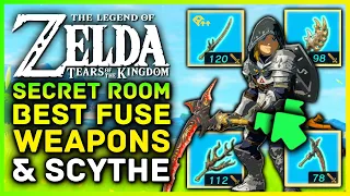 Zelda Tears Of The Kingdom How To Unlock Secret Room For Gerudo Fuse Weapons & Scythe Location!