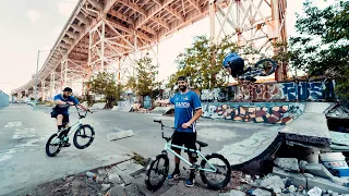 Riding BMX at NYC's Best Hidden DIY Spot