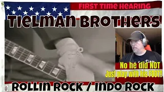 First Time Hearing - Tielman Brothers - Rollin Rock / Indo Rock) Live TV show 1960 - REACTION