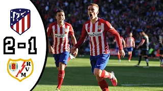 Atletico Madrid 2-1 Rayo Vallecano | LaLiga 23/24 Match Highlights