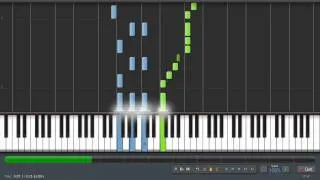 Alouette - Piano Tutorial (100%) Synthesia + Sheet Music & MIDI
