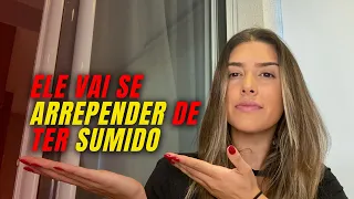 ELE SUMIU, O QUE FAZER? DEVO MANDAR MENSAGEM? | BEATRIZ BORGES