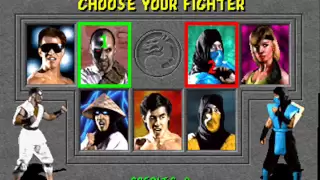 Mortal Kombat snes Character select theme