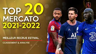 🥇 TOP 20 des meilleures RECRUES du MERCATO 2021 / Saison 2021-2022 ⚽️