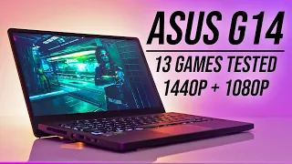 ASUS Zephyrus G14 (5900HS/RTX 3060) Gaming Benchmarks