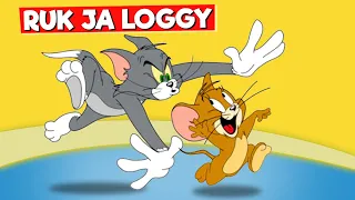 LOGGY TRIED TO ESCAPE FROM CHAPATI IN TOM AND JERRY SIMULATOR