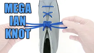 Mega Ian Shoelace Knot – Professor Shoelace