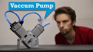 The 3D Printed Vacuum Pump (literally) SUCKS!