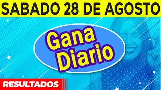 Resultado de Gana Diario del Sábado 28 de Agosto del 2021