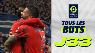 Tous les buts de la 33ème journée - Ligue 1 Uber Eats / 2022-2023