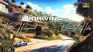 Driving North Hollywood to Beverly Hills - A Scenic Journey Through LA Hills