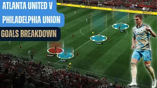 Goals Breakdown: Atlanta United v Philadelphia Union (4/14/24)