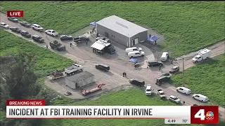 Incident reported at FBI training facility in Irvine