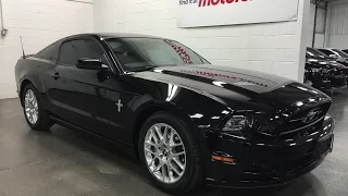 2014 Ford Mustang V6 Premium Leather SOLD  Shaker 500 SYNC 8897 KMS Munro Motors