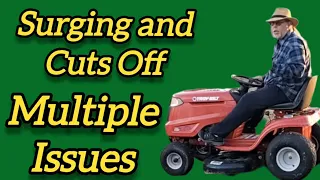 Lawn Mower Cuts off and Surging Multiple Common Issues on Briggs and Stratton Engines @OutdoorBoys