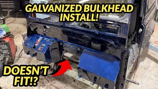 Swapping a Defender Chassis & Bulkhead - Part 3