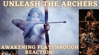 UNLEASH THE ARCHERS -  Awakening Playthrough Reaction!