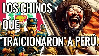 The Chinese battalion that fought in the war between Peru and Chile.