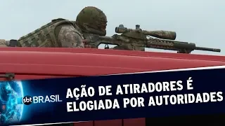 Ação de atiradores de elite é elogiada por autoridades | SBT Brasil (20/08/19)