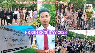 Fresher's Day 2023 || Wangkhao Government College || Mon Nagaland ||