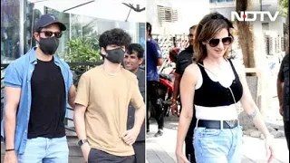 Hrithik Roshan And Ex-wife Sussanne Khan Gets Snapped With Son
