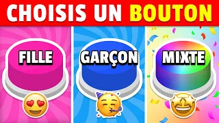 FILLE vs GARÇON vs MIXTE...? 👧🏻🧑🏻🌈 Choisis un BOUTON...!