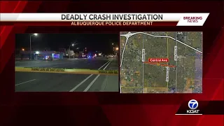 Fatal crash under investigation in Southeast Albuquerque