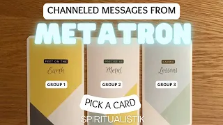 Channeled Messages From Metatron 🤍🙏 PICK A CARD 🙏🏼🤍