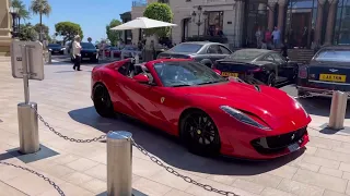 Super Car spotting in Monaco🇲🇨 #carspotting  #bentley #lamborghini #mclaren #rollsroyce 🇦🇱