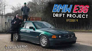 BMW E36 Drift Project EP 4 | Driving Setup Upgrade