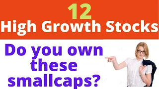 🔴 High Growth Smallcap Stocks for 2023 | Multibagger Shares | Multibagger stock portfolio