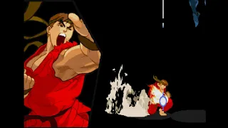 Marvel vs Capcom - Ryu - Ken - Akuma Combos