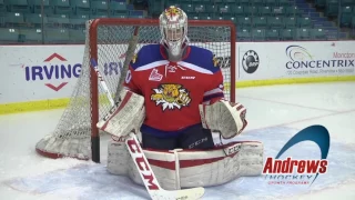 Andrews Hockey   Goaltending Three Puck Drill