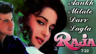 Aankh Milate Darr Lagta Hai(Alka Yagnik, Udit Narayan Lyrics Full Song)