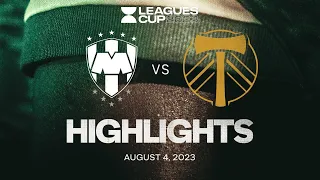 HIGHLIGHTS: Monterrey vs. Portland Timbers | August 04, 2023