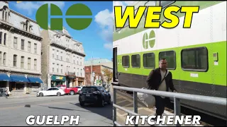 G-Town To KW: Walking Through Downtown Guelph, Riding The Go Train To Kitchener & Heading To King St