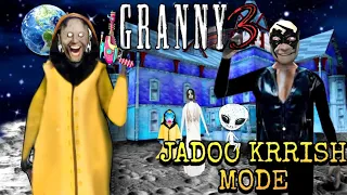 Granny 3 Fullgameplay | Padoo Granny😂 Aur Krish Grandpa mode🤣